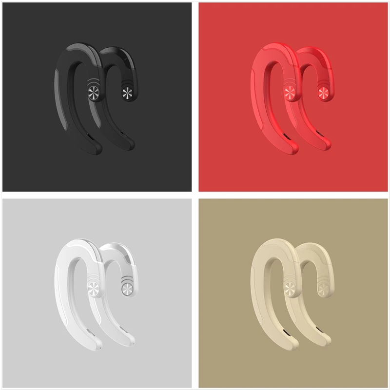 Bluetooth наушники с костной проводимостью TWS микрофоном беспроводные