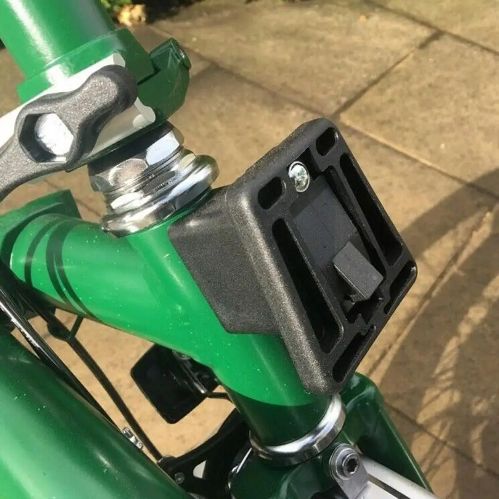 2x Folding Bike Front Carrier Block Bracket Adapter Cage Mount For | Спорт и развлечения