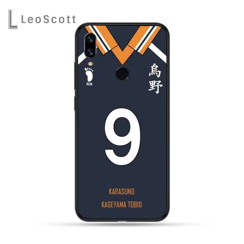 

Haikyuu!! Karasuno Jersey Shoyo Hinata Phone Case For Xiaomi Redmi Note 4 4x 5 6 7 8 pro S2 PLUS 6A PRO