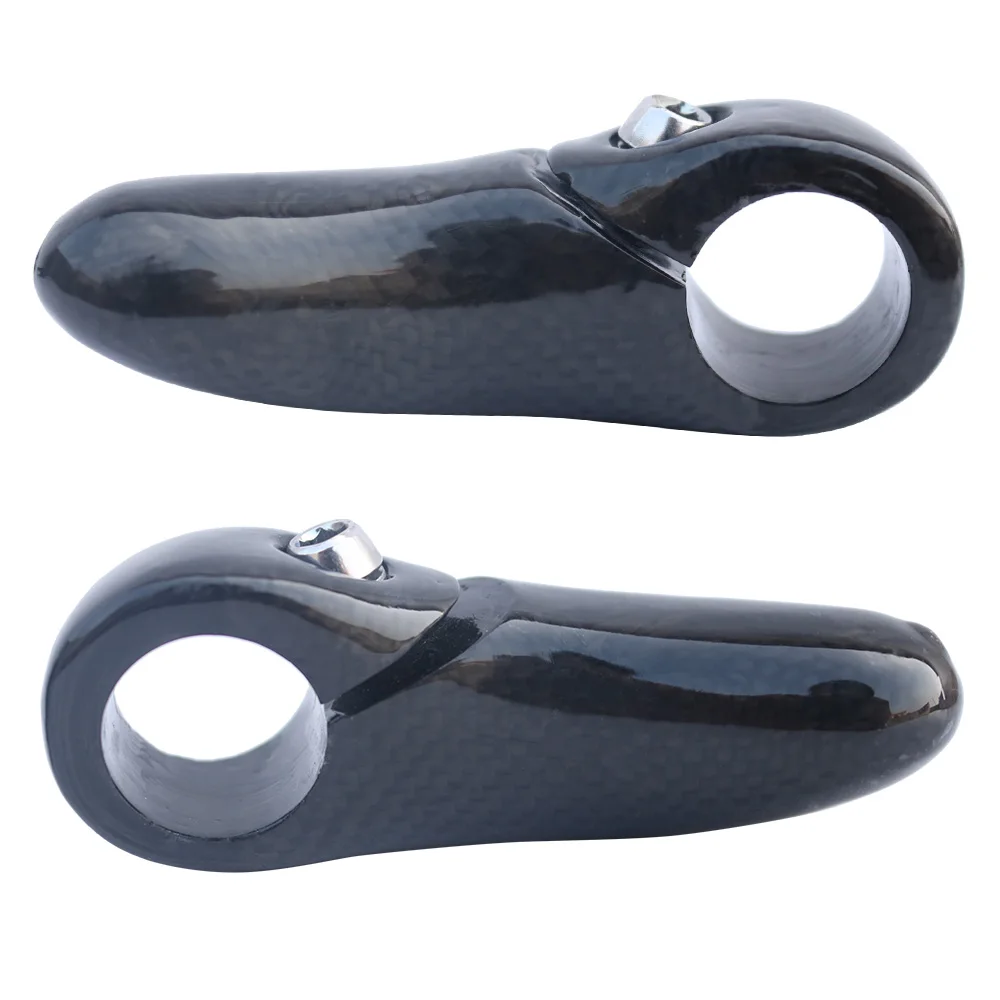 Наконечник руля из углеродного волокна Малый вспомогательный Руль для горной