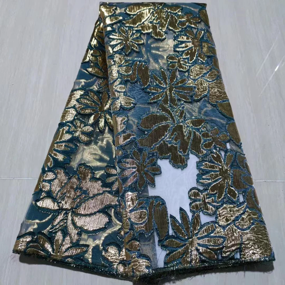 

New Fashion Swiss Voile Guipure French Tulle Sewing Dress High Quality African French Mesh Chiffon Organza Jacquard Lace Fabrics