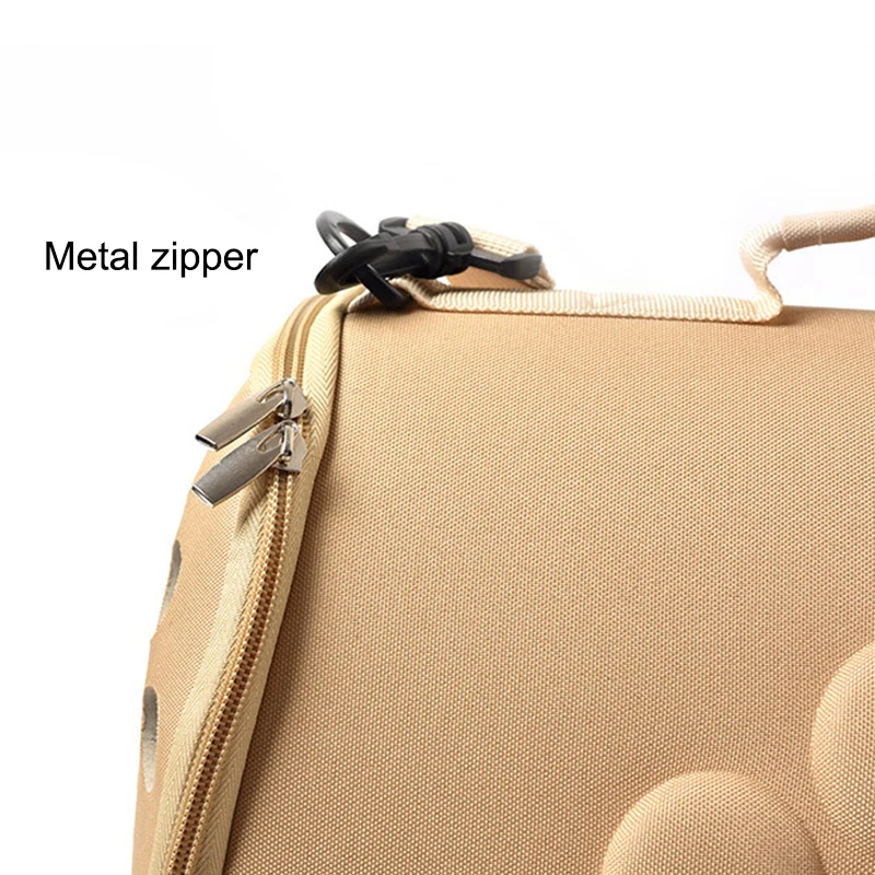 

2in1 Pet Carrier with Handle Shoulder Strap Space Capsule Folding Pet EVA Bag with Side Hole for Cat Puppies Outdoor Use DNJ998