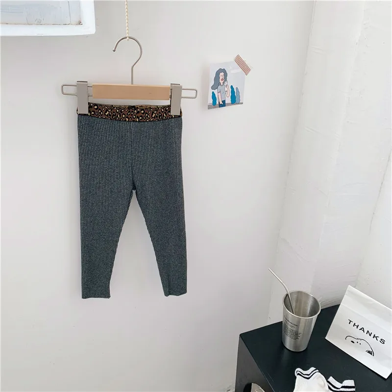 Новинка осени 2019 детская одежда в Корейском стиле леггинсы для девочек штаны