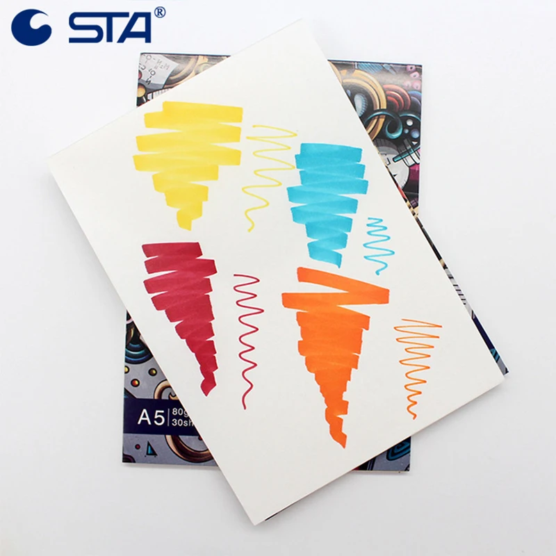 STA star профессиональная маркерная книга А5 свободная ручка специальная для