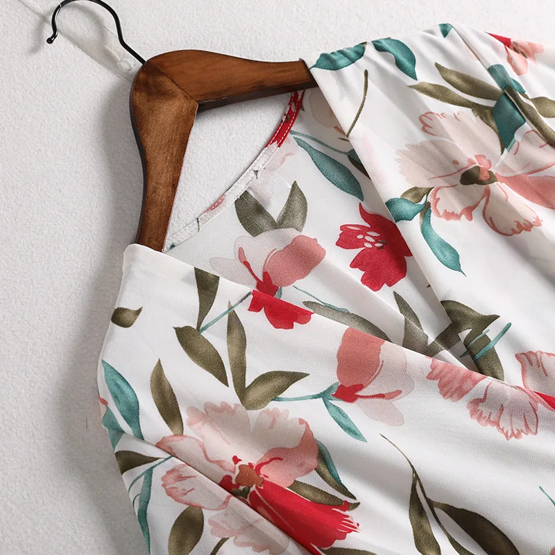 2019 Новое поступление платье Плюс Размер летнее милое Повседневное легкий