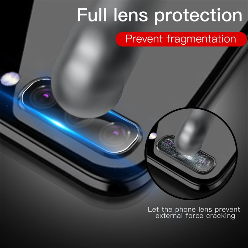33D Защитная пленка для объектива камеры Samdung S9 S10 S8 Plus Ptotective стекло A 10 20 E 30 40 50 60 70 80