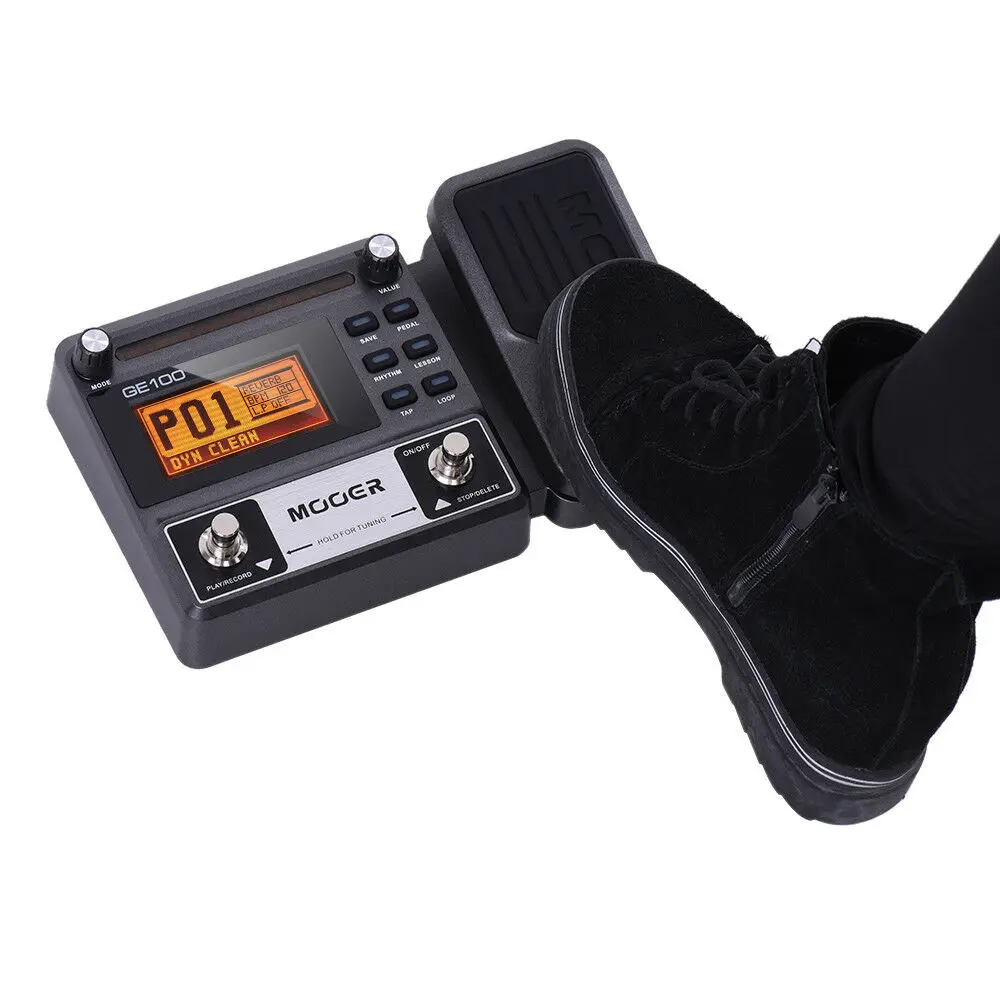 Процессор для гитары с несколькими эффектами MOOER GE100 педаль эффектов циклической