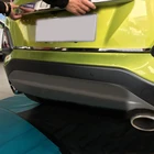 Подходит для Hyundai Encino Kona 2018 2019 автомобильные аксессуары Стальной Хромированный серебристый задний багажник Задняя крышка для ворот литье украшение 1 шт