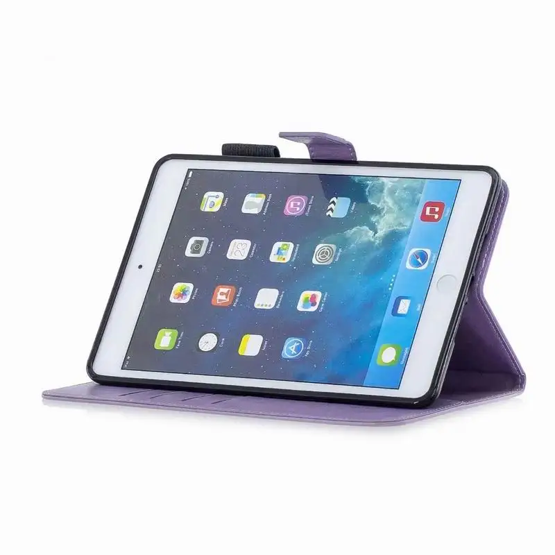 Чехол для ipad mini 1 2 3 4 5 с дисплеем retina Модный тисненый чехол цветочным рисунком