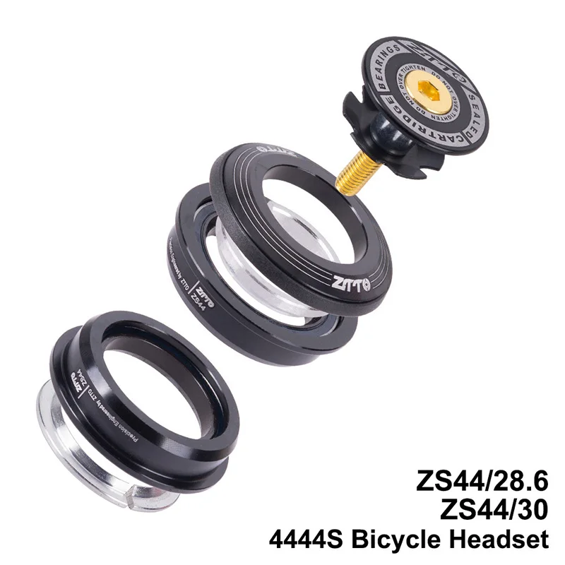 

ZTTO Bicycle Built-in Bearing Headset ZS44/28.6 For Straight Tube Mountain Bike Bearing Headset For Casco Ciclismo