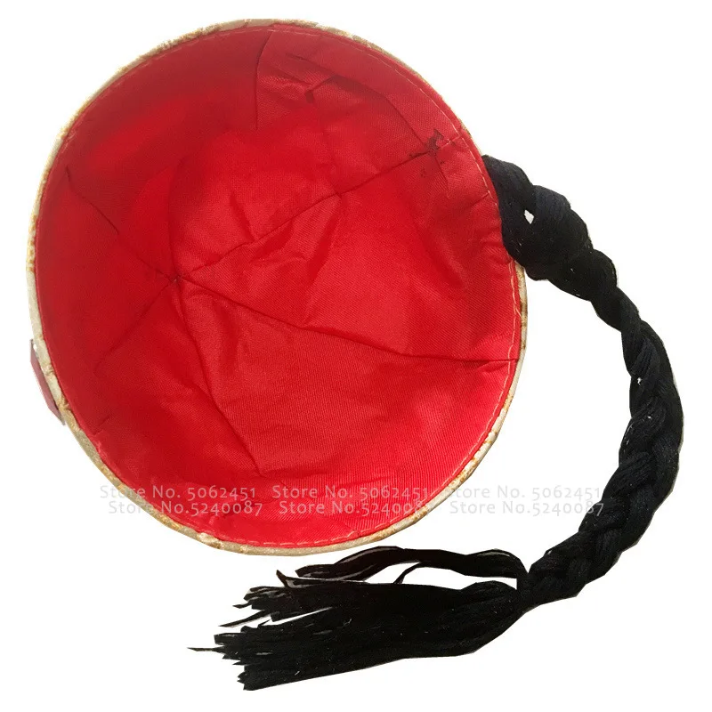 Традиционный китайский Стиль Древний принц Ретро шапка для взрослых и детей с