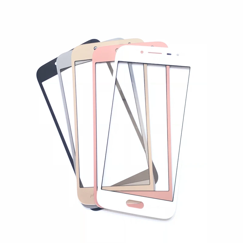 2 шт. сенсорный экран Внешний ЖК передний Стеклянная крышка объектива для Samsung Galaxy