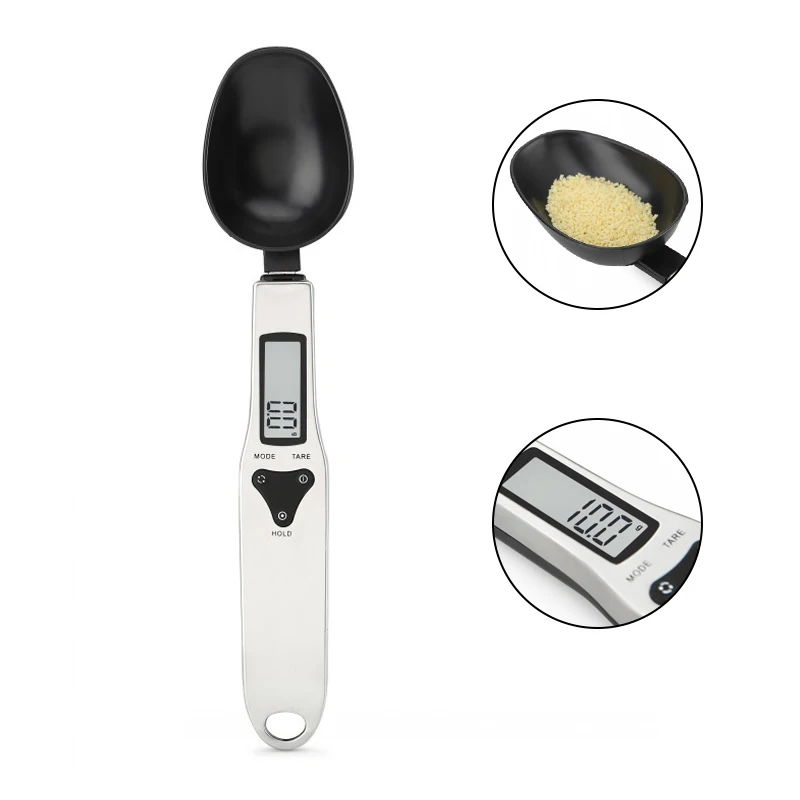 

500g/0.1g Mini High Precision Kitchen Scales Digital Measuring Spoons Electronic LCD Weight Food Scale Household Weighing Tools