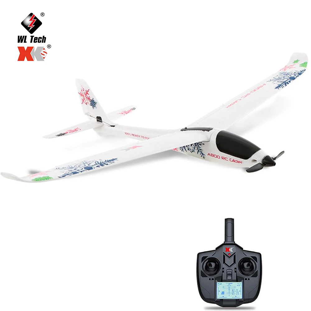 Wltoys XK A800 4CH 3D/6G Системы RC самолет дистанционного Управление сборки планнеры с 2 4G