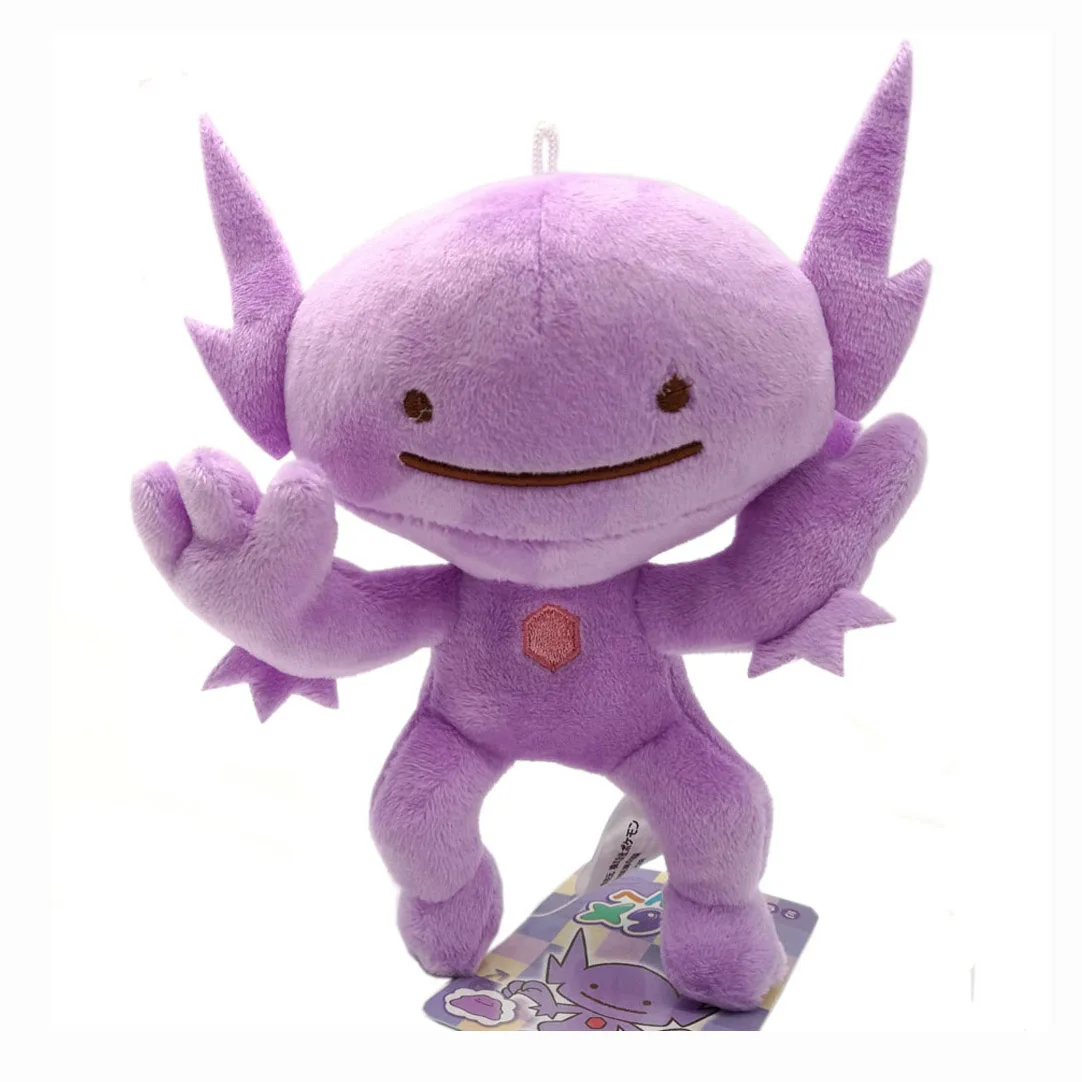 Ditto Sableye 16cm 10/лот Ditto Metamon Charmande Squirtle снорлакс Пикачу Eevee Espeon flarion Jolteon Sylveon плюшевый умбреон мягкая игрушка - Цвет: Ditto Sableye 16cm