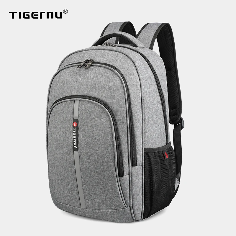 Рюкзак Tigernu женский с защитой от кражи ранец для ноутбука USB зарядкой модный