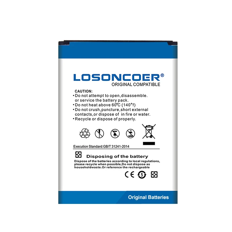 LOSONCOER батарея хорошего качества 6000mAh BT-561P Аккумулятор для Leagoo Shark Shark5000 в наличии |