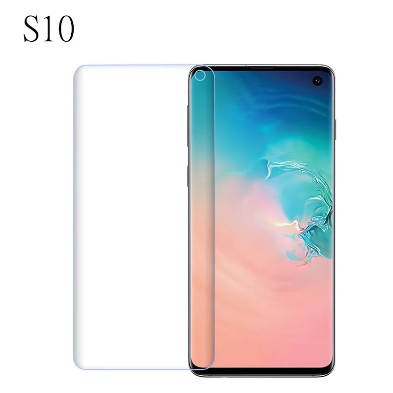 for S10 Защитная пленка для экрана для samsung Galaxy S9 S8 Plus S7 Edge S10 Plus S10e Защитная пленка для экрана samsung Note 9 8 10 Plus S9 S8 Plus 9 - Цвет: for S10
