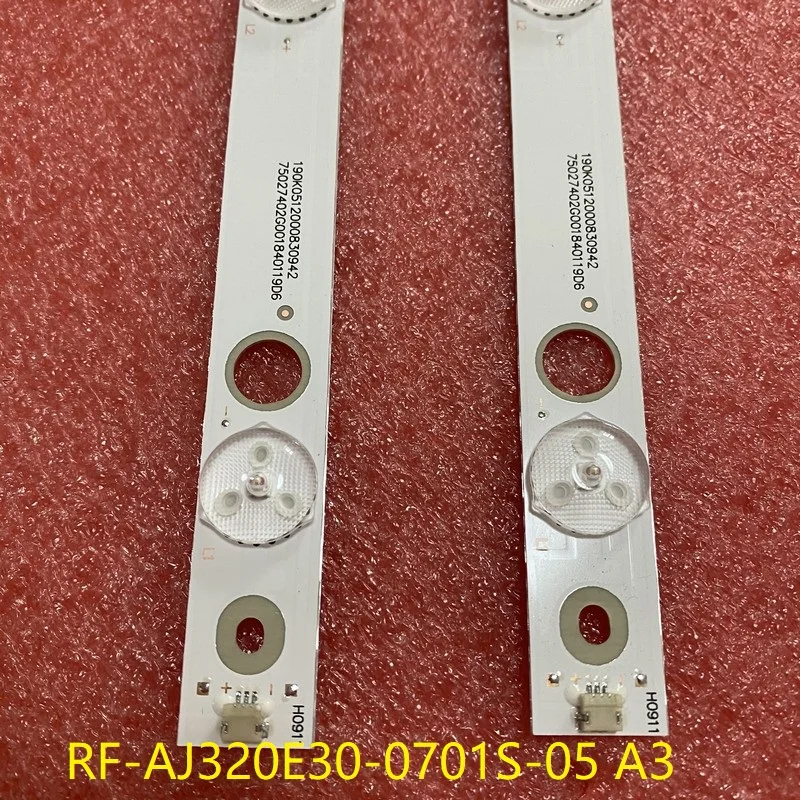 

2pcs/set LED bar For SHARP LC-32HI3322E LC-32HI3221KW LC-32CFG6022K LC-32CHG6021K LC-32CHG6021E RF-AJ320E30-0701S-05 A3