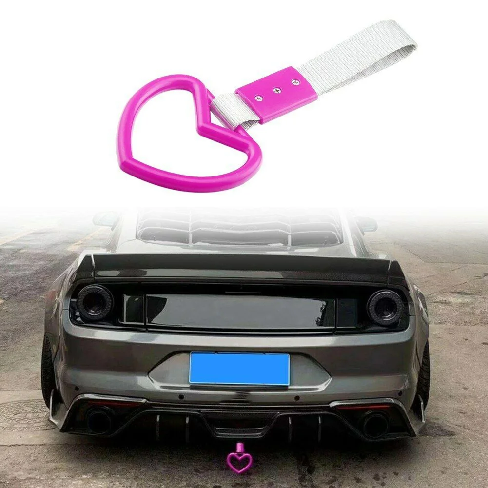 Универсальное кольцо Tsurikawa в форме сердца JDM ручка для поезда автобуса ручной