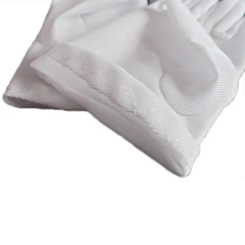

1 Pair Children's Dance Gloves White Elastic Festival Girls/Boys Performance Gloves Tight Short Kindergarten Gloves A2Y3