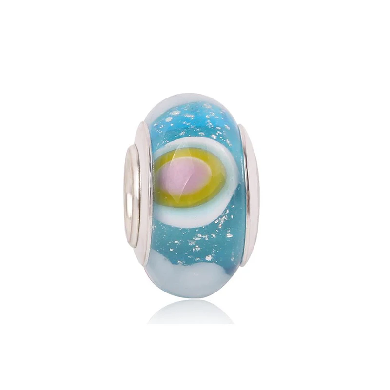 1 шт. 45 стилей кристалл Радуга любви и сердца амулеты Бусины Подходят бренд Шарм Браслеты для женщин День