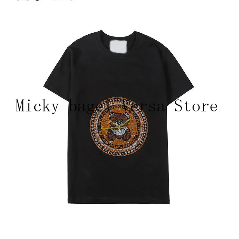 

21 luxury design letter printing fashion women's top temperament round neck versatile loose casual short sleeve pattern T-shirt