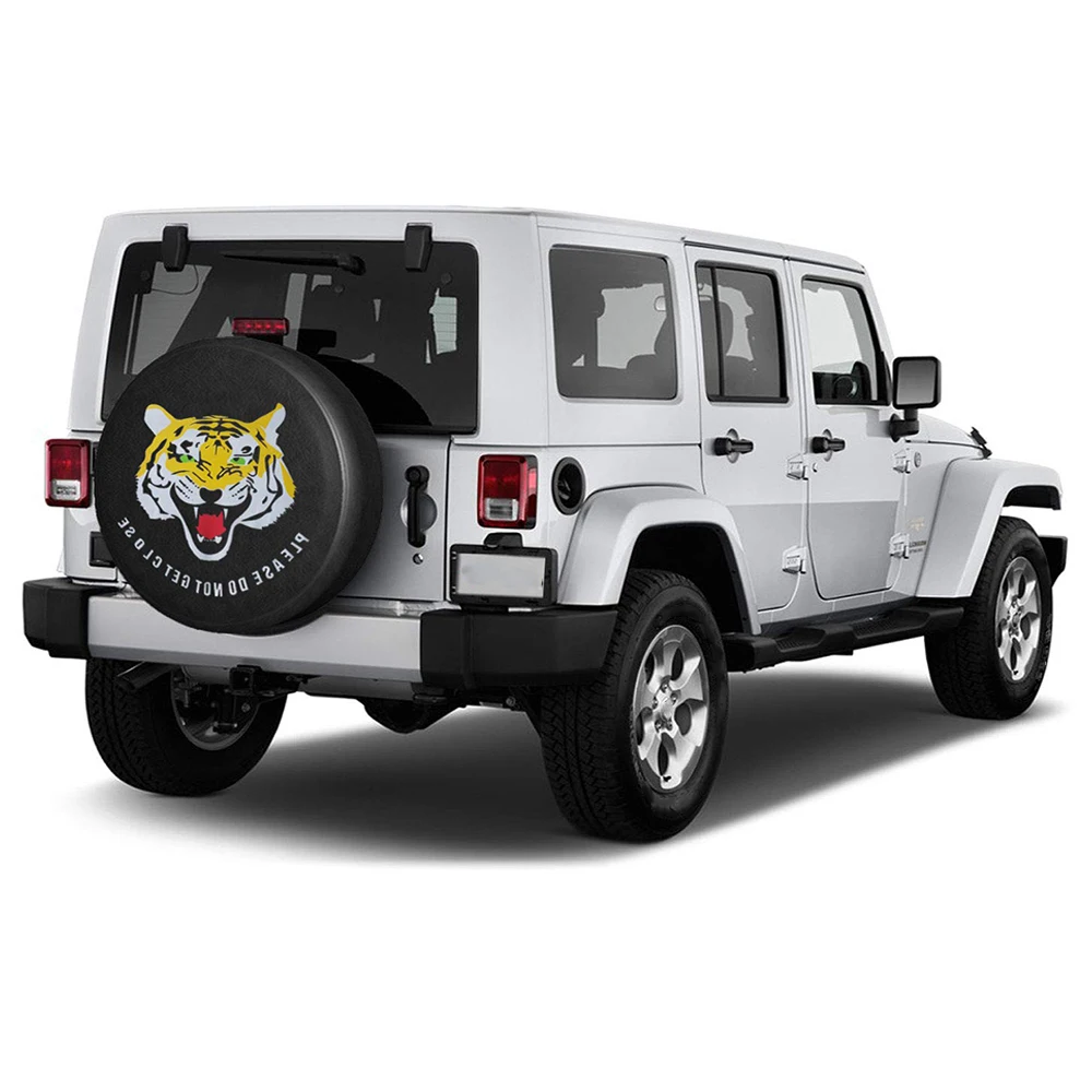 Кожаный чехол из ПВХ для запасных шин защитный 14 15 16 17 дюймов Ford Hummer H3 H2 H1 Suzuki Jimny