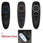 G10 Air Mouse Remoto G10S Voice Bluetooth Controle Remoto Sem Fio 2,4G Giroscpio для Android tv box H96 Max x3