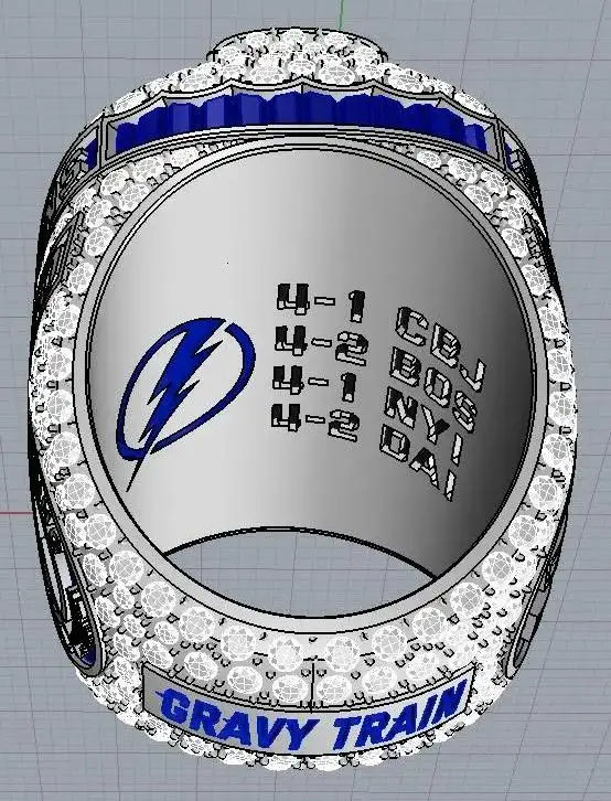 

New Custom Legendary Lightning Champion Ring