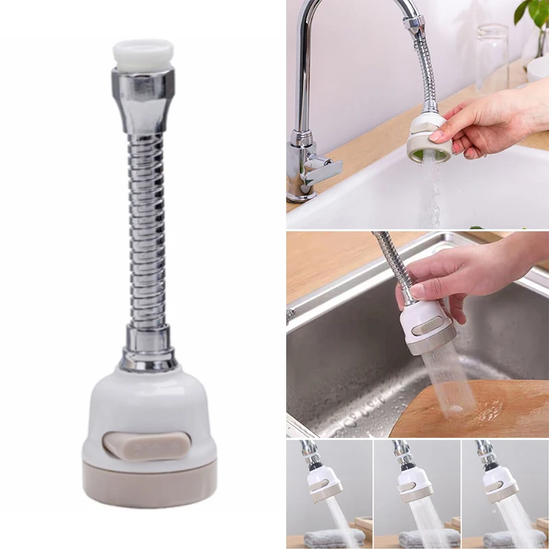 

Adjustable Booster Faucet Faucet Extender Rotatable Faucet Booster Shower Household Faucet Water Splash Sprinkler Water Save