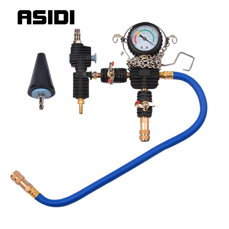 Система охлаждения Вакуумная очистка и заправка автомобильного фургона для