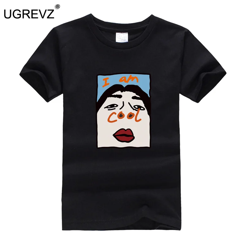 Футболка с короткими рукавами для девочек хлопковые топы подростков футболка