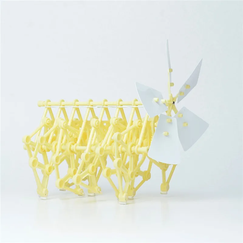 Ученый ходьба Strandbeest Модель Набор сделай сам наука головоломка Дети Развивающие