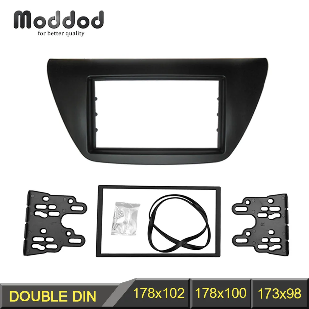 Радио Fascia ДЛЯ 2006 Mitsubishi Lancer IX двойной Din DVD плеер стерео панель обрезание