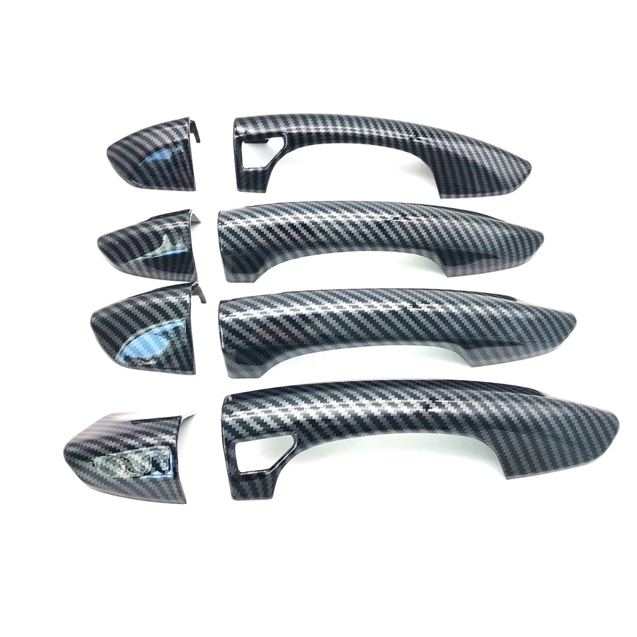 

For Ford Fusion Mondeo 2013-2019 Exterior Door Handle Cover Carbon Fiber Style