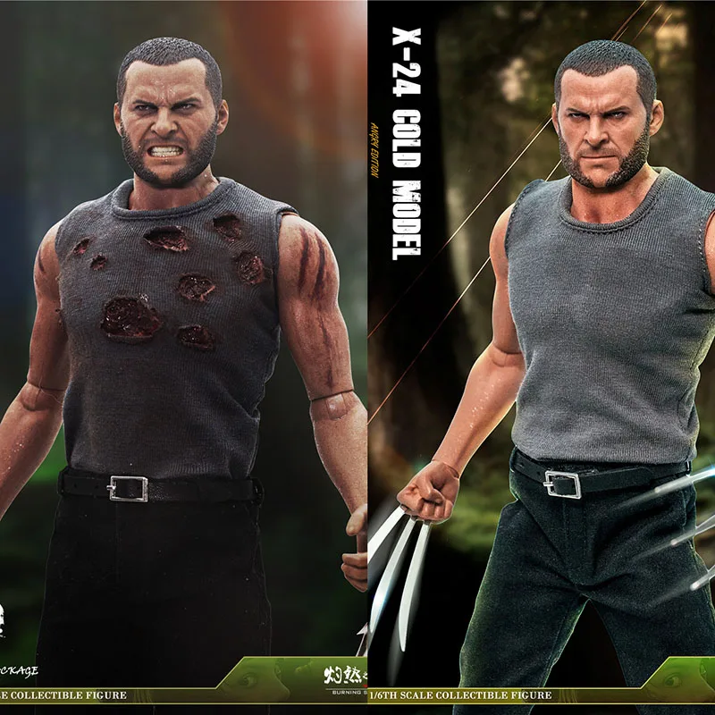 Масштаб 1/6 Росомаха Логан копия волчьей войны поврежденная нормальная версия.