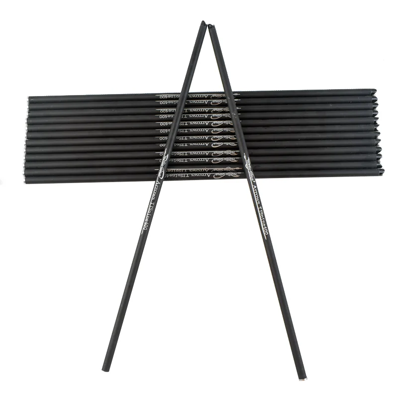 12 шт. Охота стрельба из лука блочного стрелы арбалет углерода стрелка вал 16/20