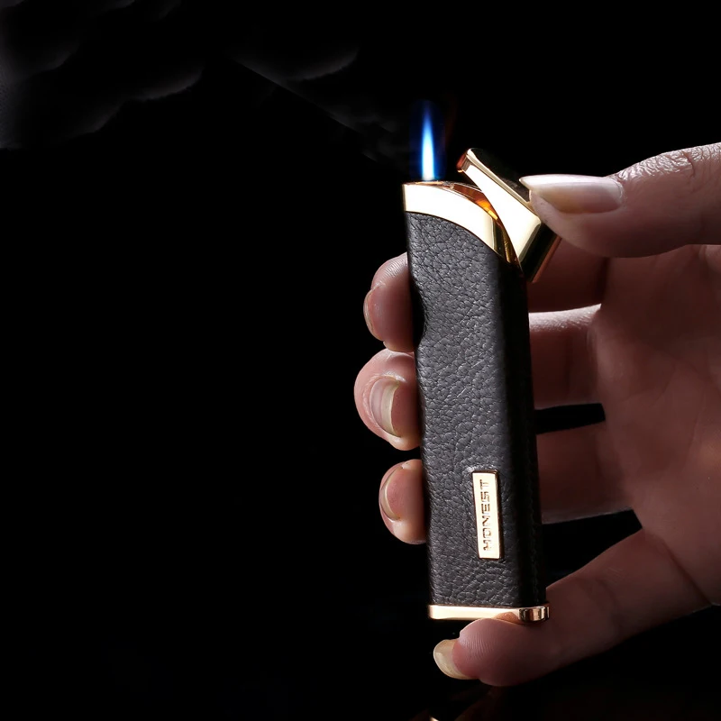 Классическая струйная Зажигалка Honest ветрозащитная компактная надувная