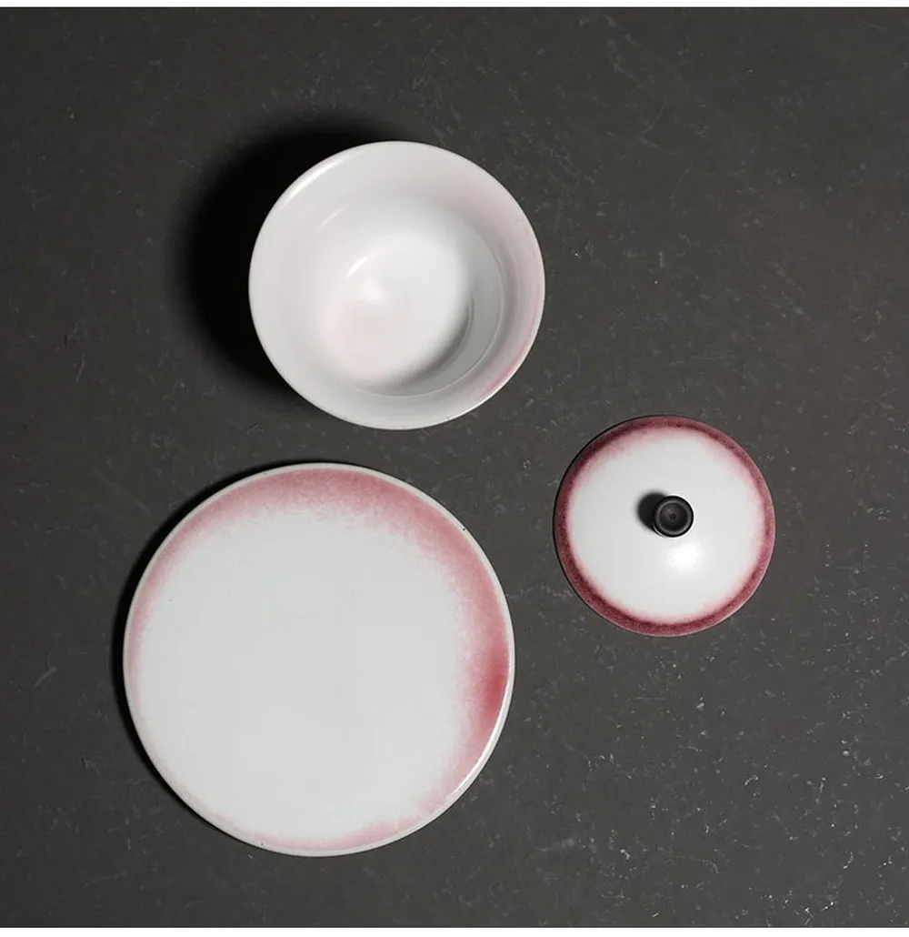 Креативная медная чашка для чая 120 мл с изменением в печи чайная китайского