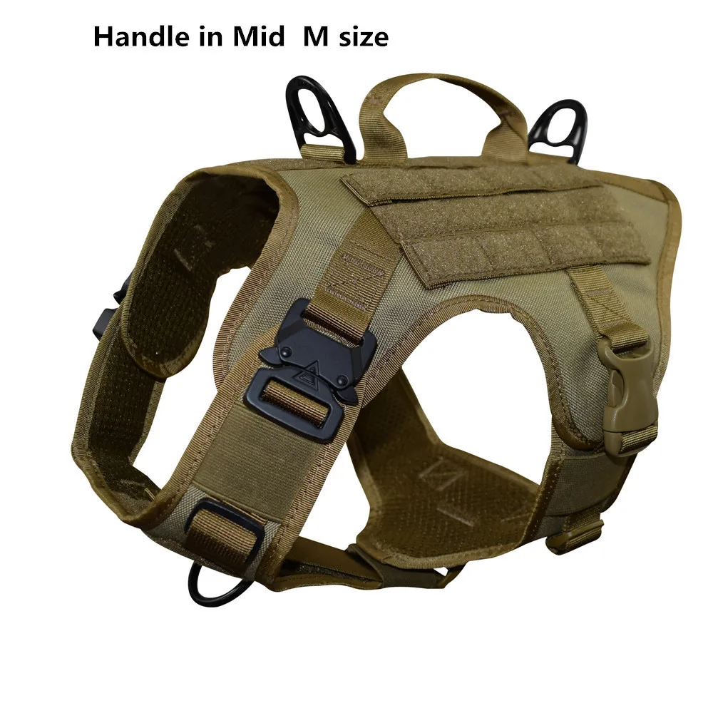 MXSLEUT водонепроницаемый 1050D нейлон Molle система тактическая дрессировка для собак Военная жгут для собак охотничий жилет для собак Полицейская собака K9 жгут