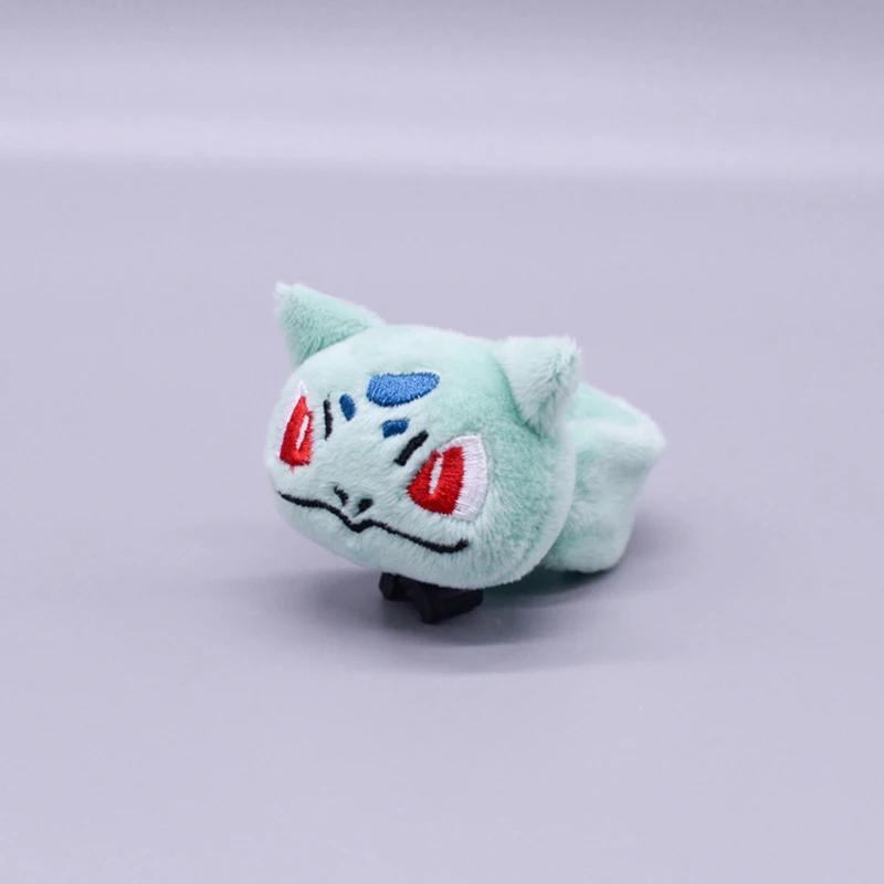 

New 21CM for Anime Pocket Monster Squirtle Plush Wrist Ruler Bracelet Toy Soft Stuffed Dolls Gift Wristband Mascot Props