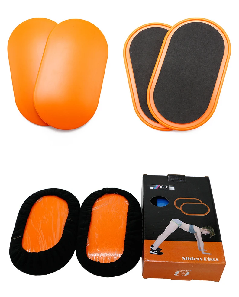 Gliding Discs Slider Fitness Disc Exercise Sliding Plate For Yoga Gym Abdominal Core Training Equipment Abs Butts Legs | Спорт и
