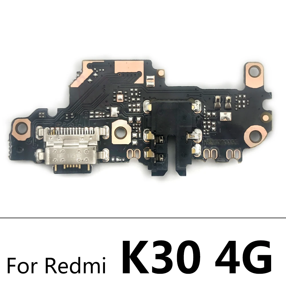 10 шт./лот для Redmi K30 зарядное устройство с USB-портом гибкий кабель Xiaomi S2 Note 5 Pro Global 4G