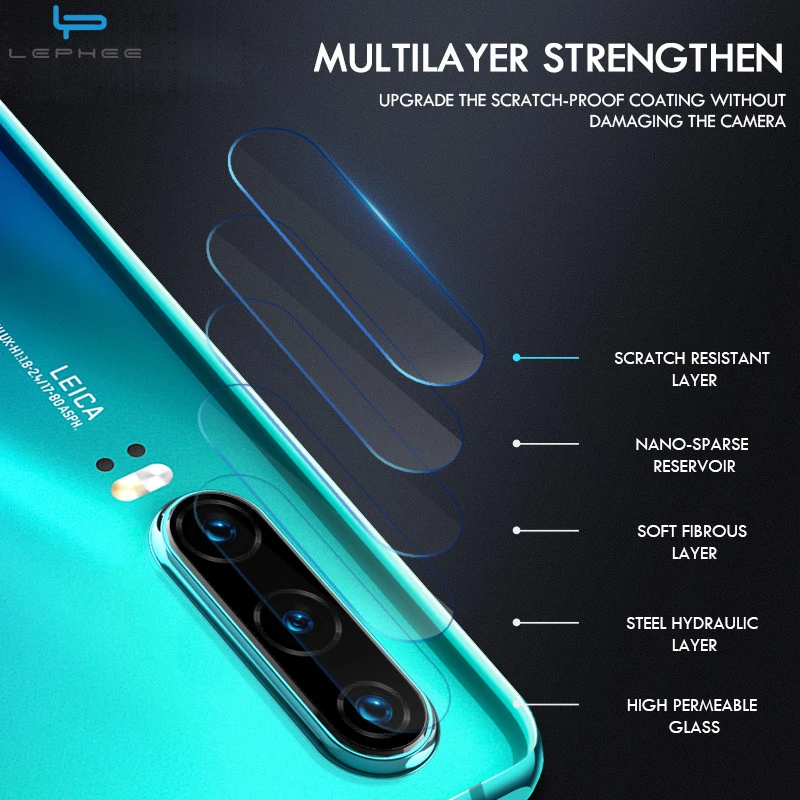 Для huawei p30 pro Чехол для huawei p20 lite P smart plus+ Z P10 чехол 9D закаленное стекло для объектива камеры защита экрана 20