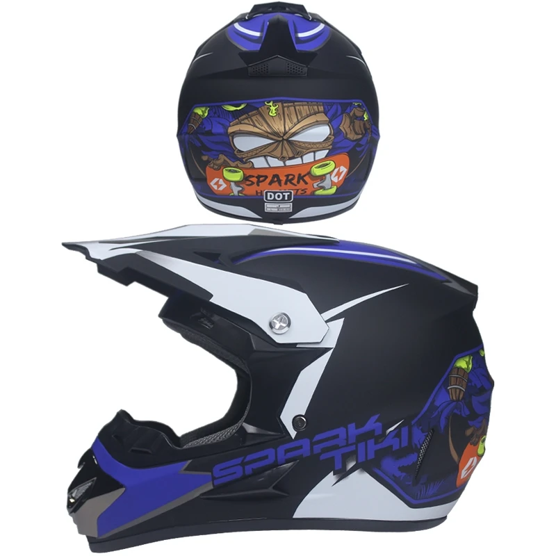 MSUEFKD Лидер продаж мотокросс шлем ATV мотоциклетный шлем Para Moto Casco внедорожные грязи Горные Шлем для езды на мотоцикле, в горошек - Цвет: 4