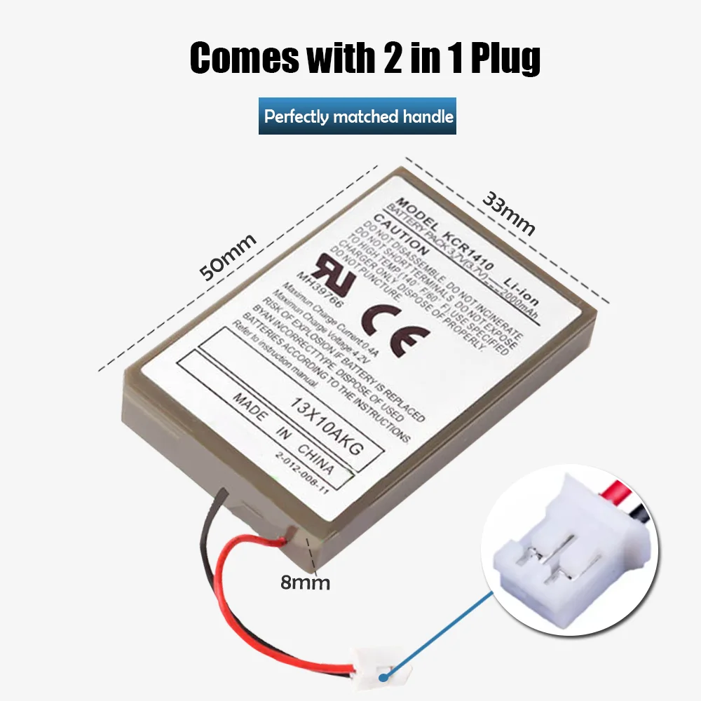 Запасной аккумулятор для Sony PS4 Pro Slim Bluetooth DualShock Controller CUH-ZCT2 3 7 V 2000 1 шт. | Электроника