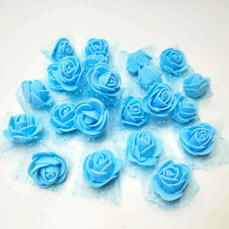 Растения 30 шт./лот 2 5 см искусственные цветы из пенопласта украшение для