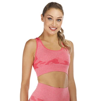 Red Bra Спортивные колготки Камуфляжный бесшовный корсет штаны для йоги высокая Талия спортивные бесшовные леггинсы Фиолетовые женские леггинсы для бега - Цвет: Red Bra