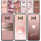 Чехол-накладка для Xiaomi Mi Poco X3 Pro F3 X3 GT M3 X3 NFC F1 M3 Pro 5G F3 GT, розовый, розовый